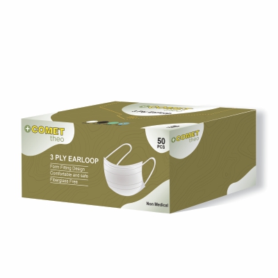 Comet Theo 3 Ply Earloop